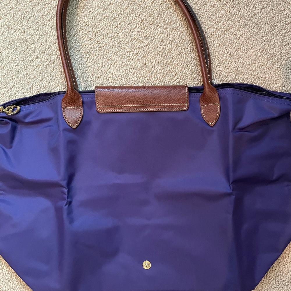 Longchamp original purple shoulder bag brand new